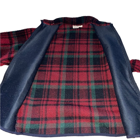 Vintage Woolrich Fleece Full Zip Jacket Made in USA Size M - Picture 3 of 5